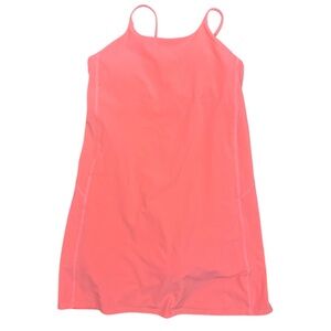 Athleta Girl Doing the Most Dress Sunset Glow Peach Dress sz 12
